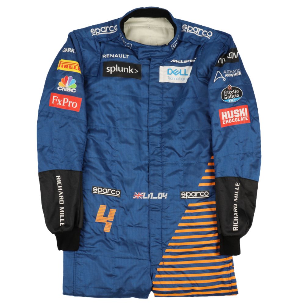 McLaren Formel 1 Team Lando Norris 2020 Formel 1 Rennanzug Replik (Rennen McLaren)