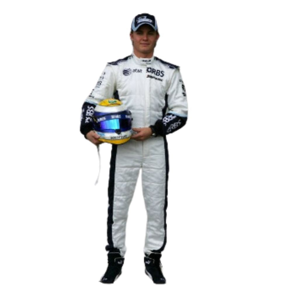 Williams Racing 2007 Formel 1 Rennanzug Replika (Rennfahrer Nico Rosberg)