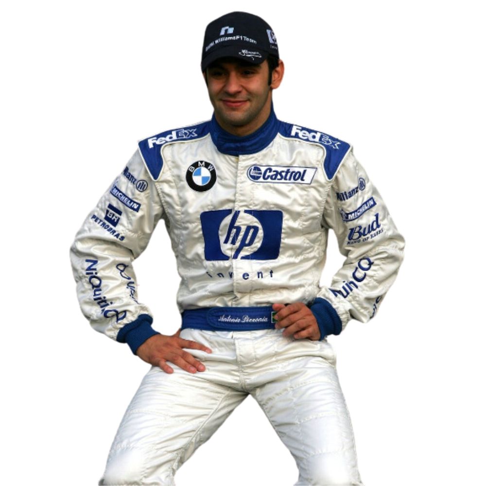 Williams Racing Formel-1-Rennanzug Replikat (Antonio Pizzonia Rennen 2004)