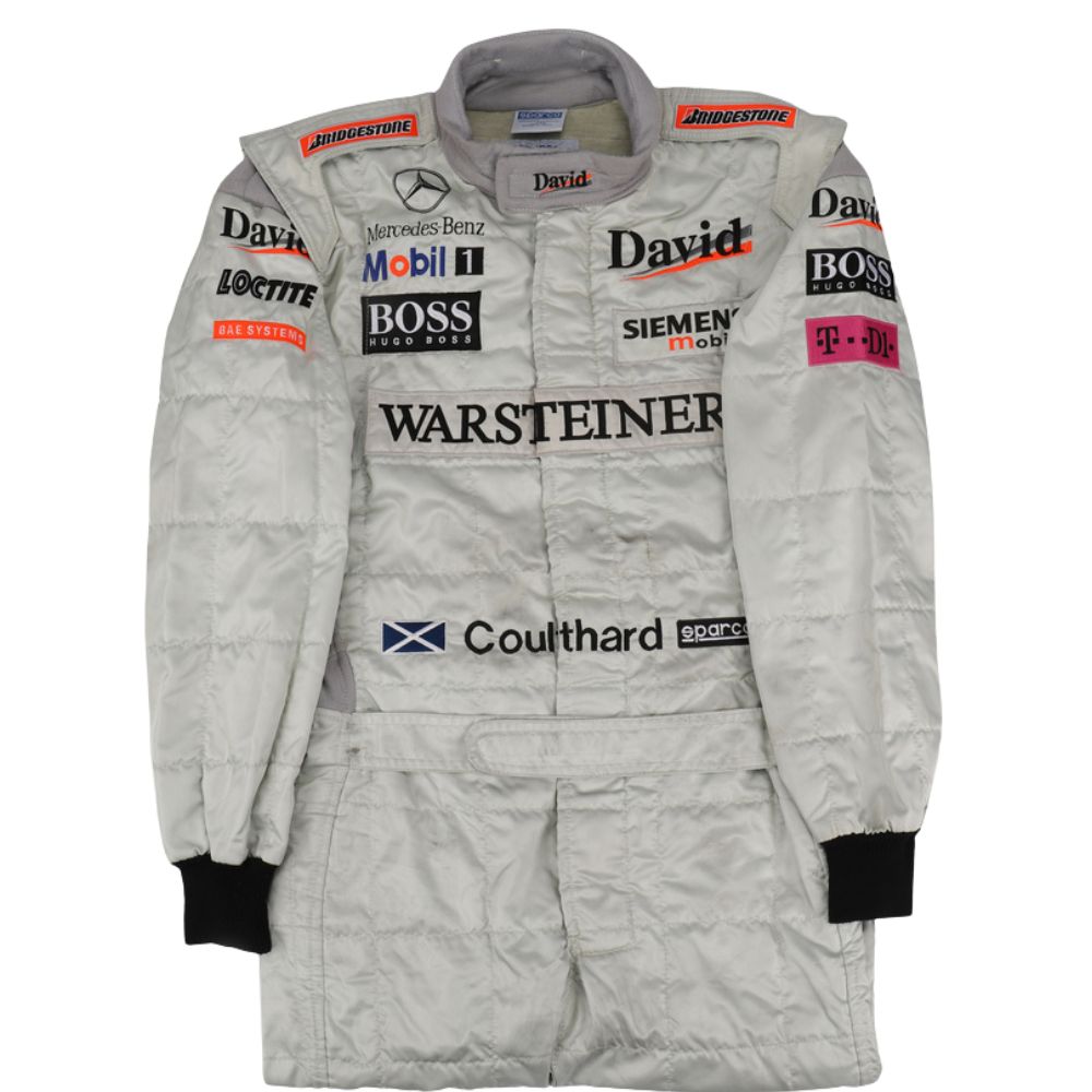 McLaren Formel-1-Team 2000 Formel-1-Rennanzug Replik (David Coulthard Rennversion)