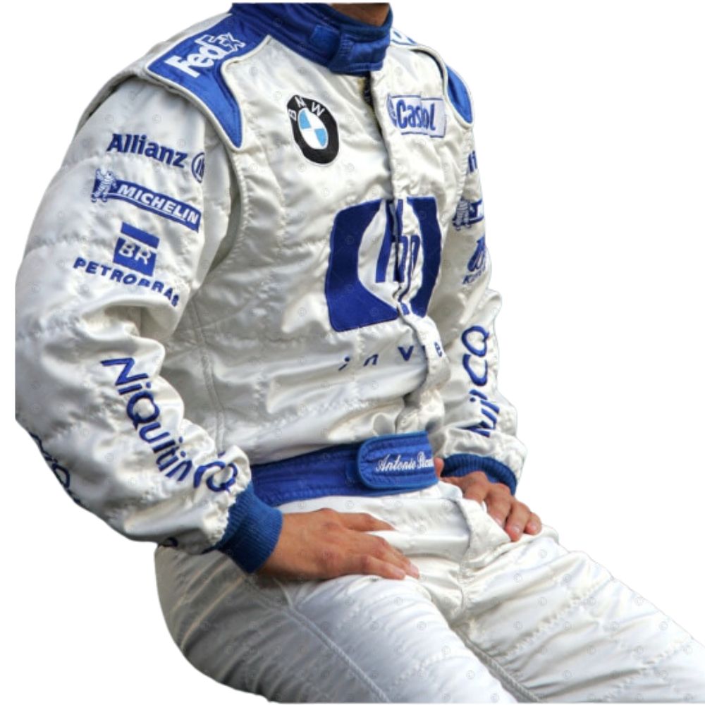 Williams Racing Formel-1-Rennanzug Replikat (Antonio Pizzonia Rennen 2004)