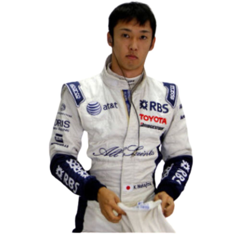 Williams Racing Formel 1 Rennanzug Replik (Kazuki Nakajima Rennen 2008)