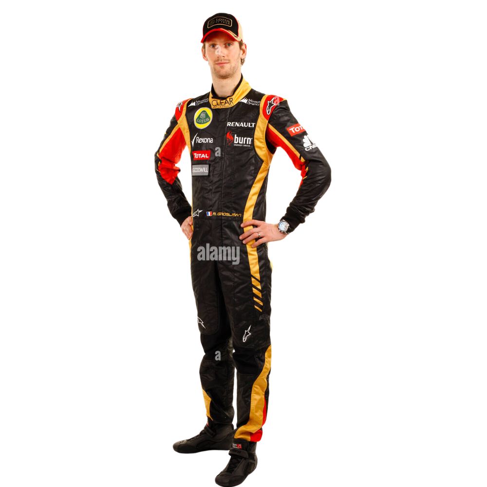 2013 Formula 1 Racing Suit Replica (Romain Grosjean Lotus)