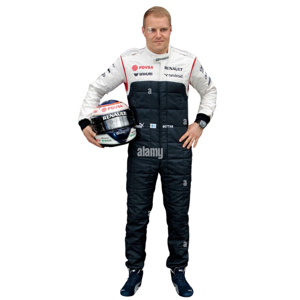 Williams Racing Valtteri Bottas 2013 Formel 1 Rennanzug Replik
