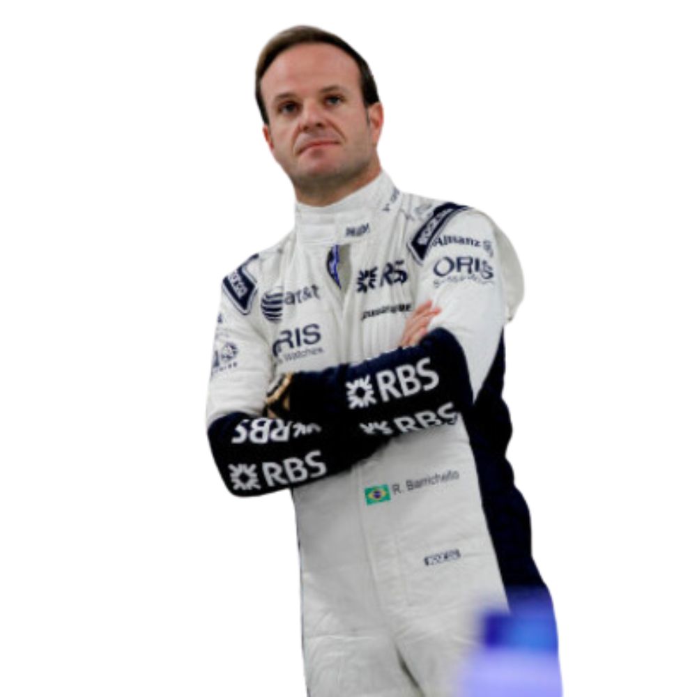 Williams Racing Formel 1 Rennanzug Replik (Rubens Barrichello 2010er Rennen)