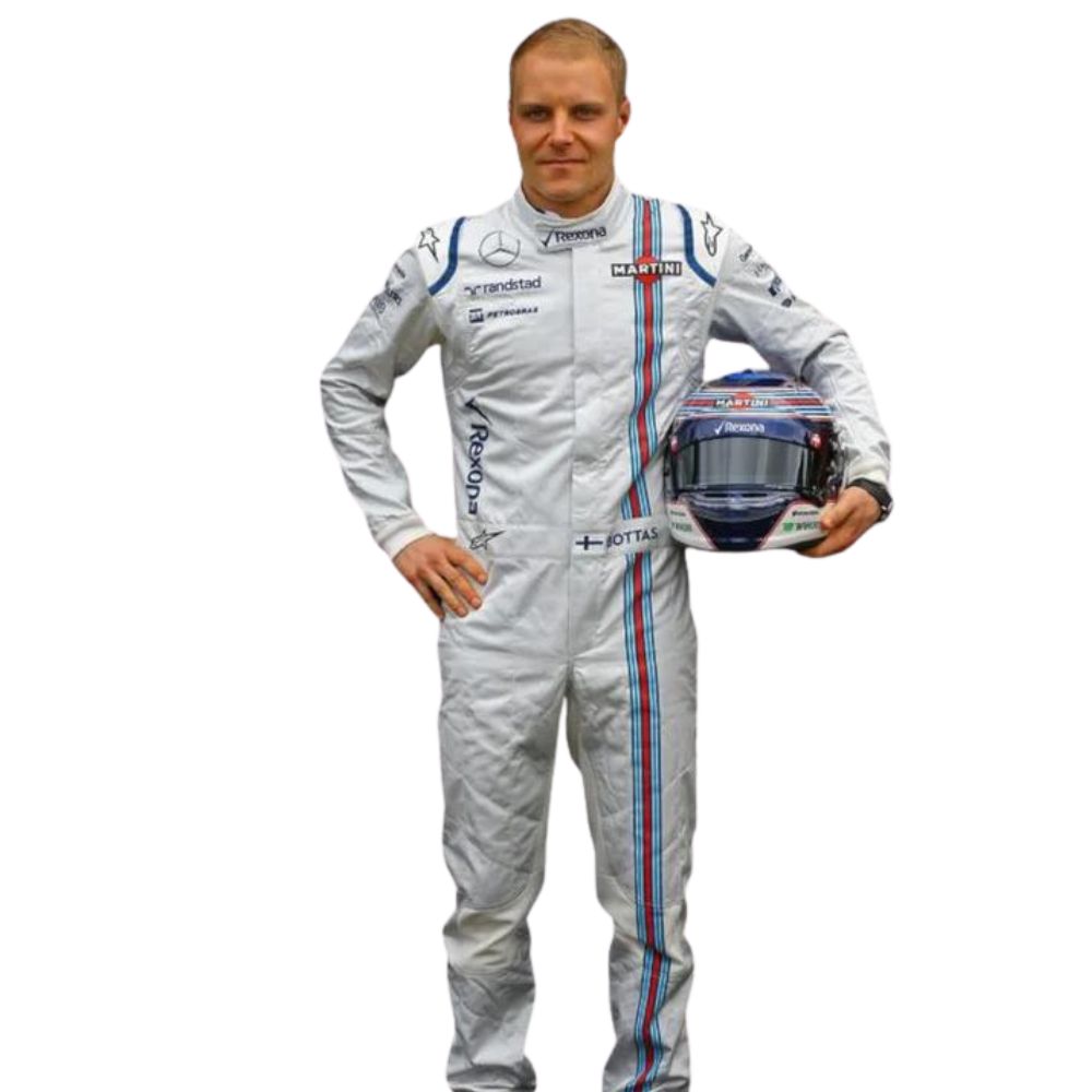 Williams Racing Valtteri Bottas 2016 Formula 1 Racing Suit Replica