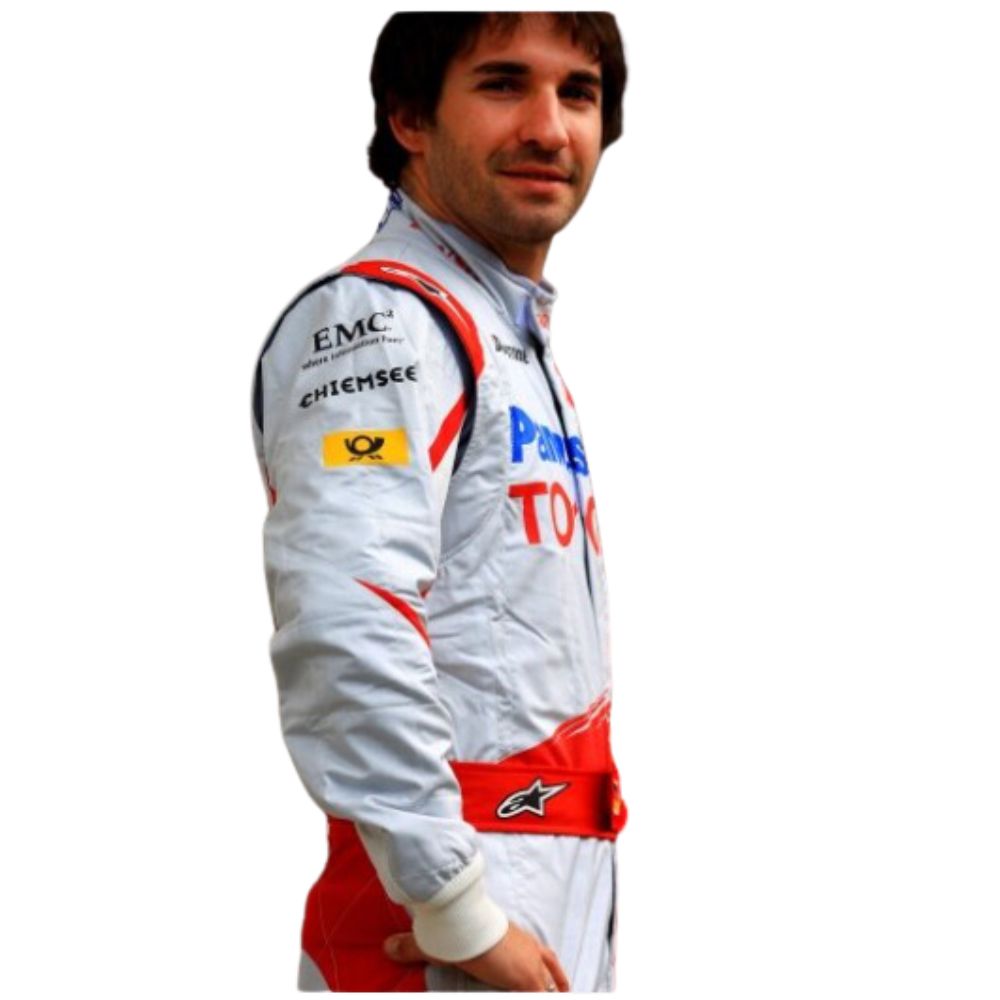 Toyota Gazoo Racing Formel 1 Rennanzug-Replik (Timo Glock Rennen 2009)