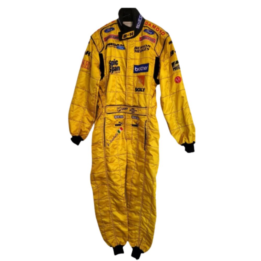 Formel-1-Rennanzug-Replika (Giancarlo Fisichella Jordan Race 2003)