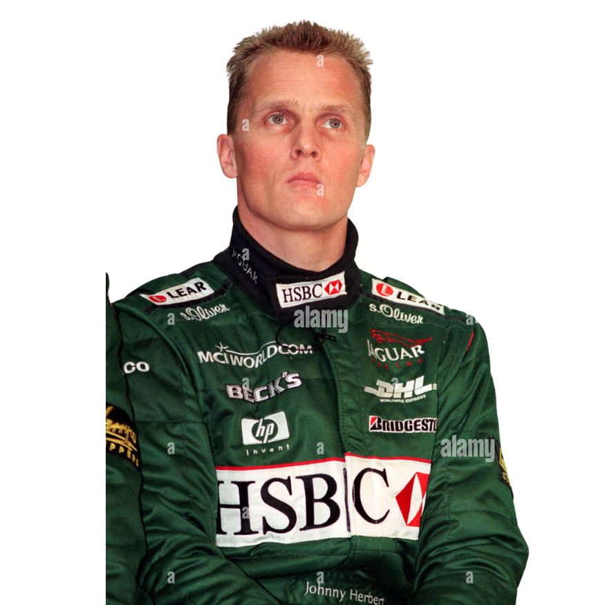 Formel 1 Rennanzug Replik (Johnny Herbert Jaguar 2000er Rennen)