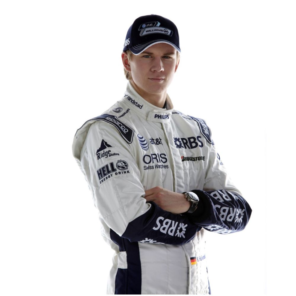 Williams Racing Nico Hülkenberg Formel-1-Rennanzug Replik (Nico Hülkenberg 2010er Jahre Rennen)