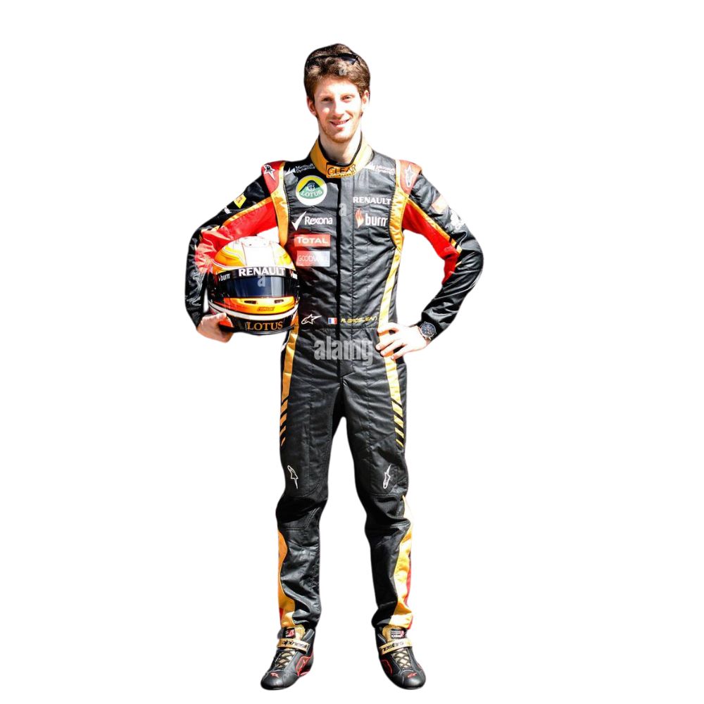2013 Formula 1 Racing Suit Replica (Romain Grosjean Lotus)
