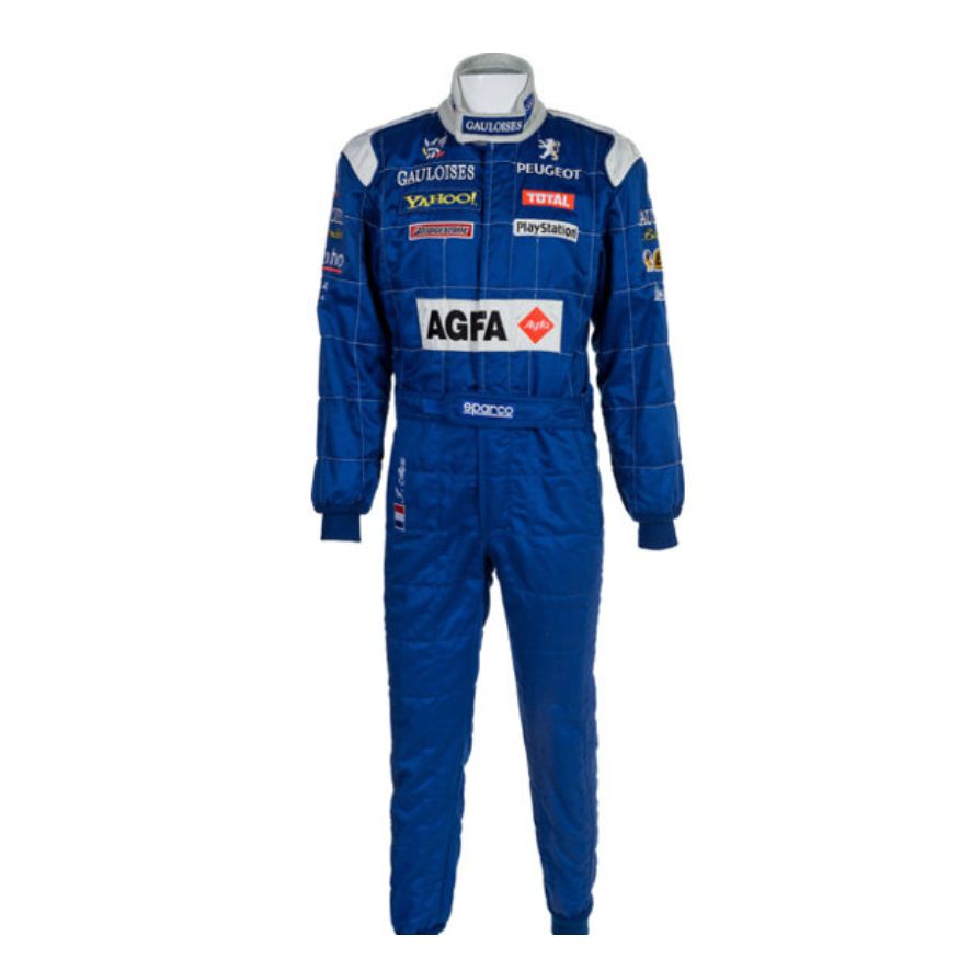 Formel 1 Rennanzug Replika (Jean Alesi Prost 2000er Rennen)