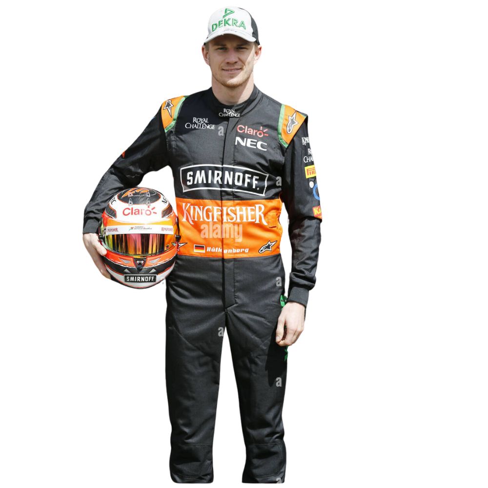Nico Hülkenberg Formel 1 Rennanzug Replica 2015 (Nico Hülkenberg Force India)