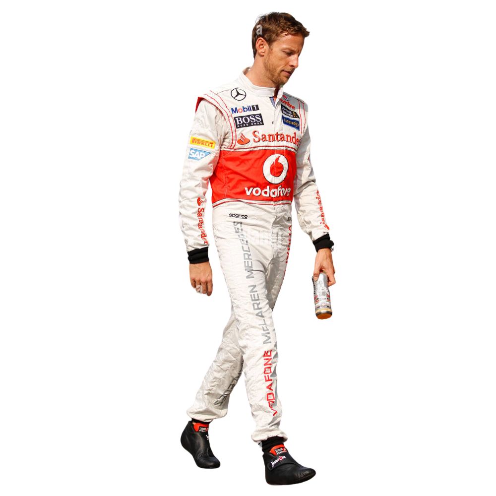McLaren Formel 1 Team 2013 Formel 1 Rennoverall-Replika (Jenson Button)