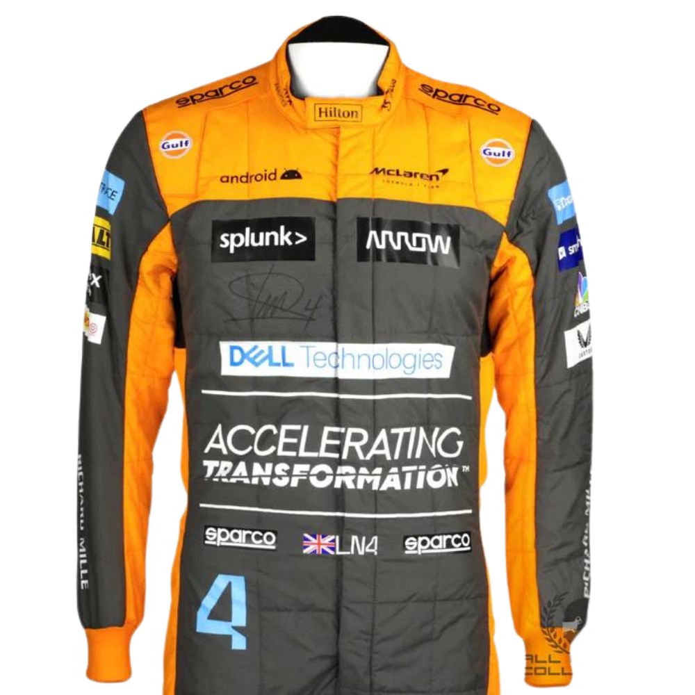 McLaren Formel 1 Team Lando Norris 2022 Formel 1 Rennanzug Replik
