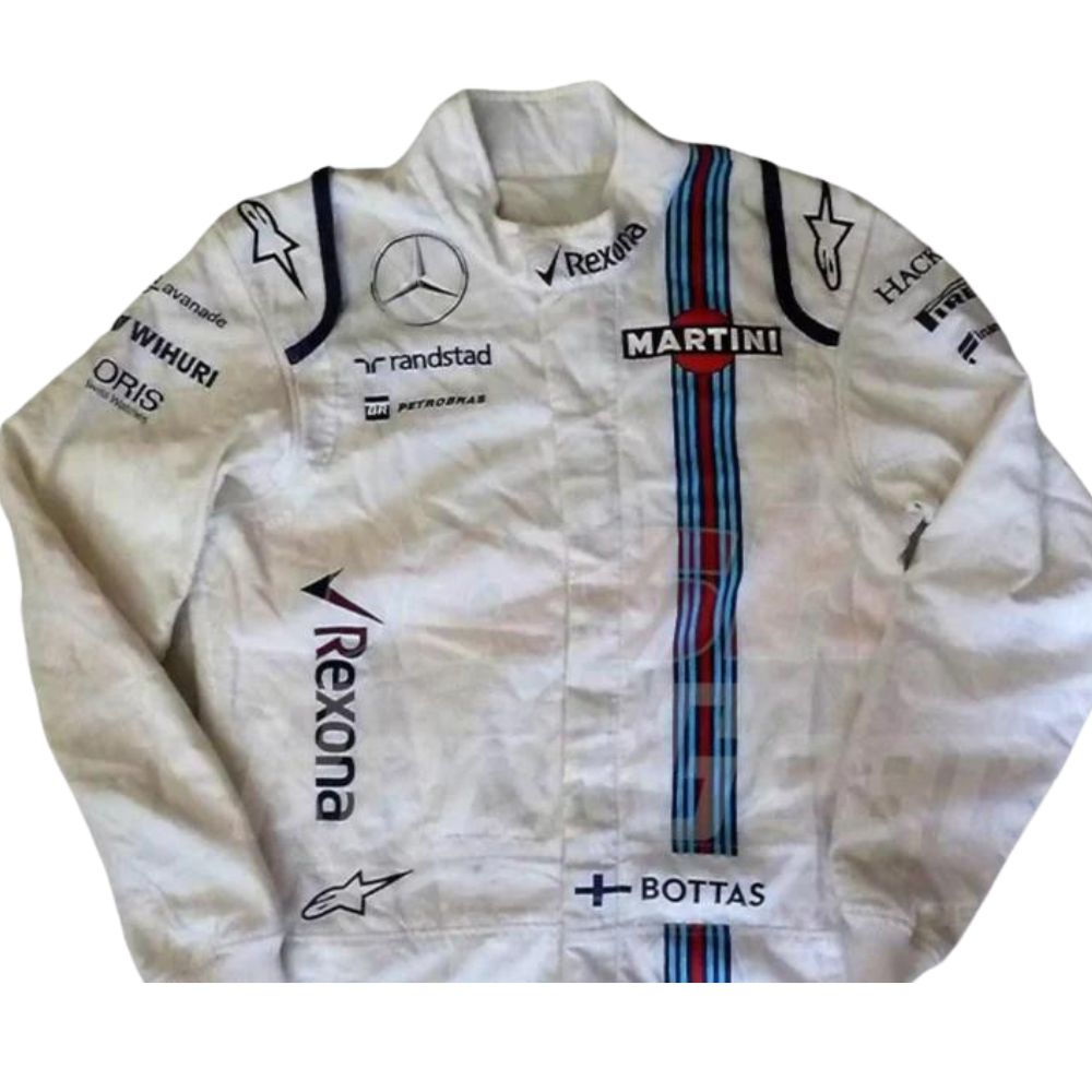Williams Racing Valtteri Bottas 2016 Formula 1 Racing Suit Replica