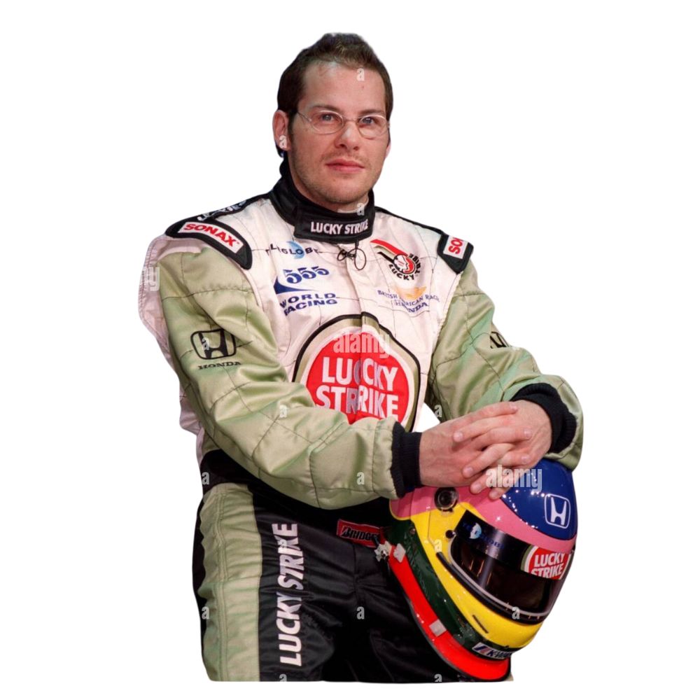 Formel 1 Rennoverall-Replika (Jacques Villeneuve BAR Race 2002)