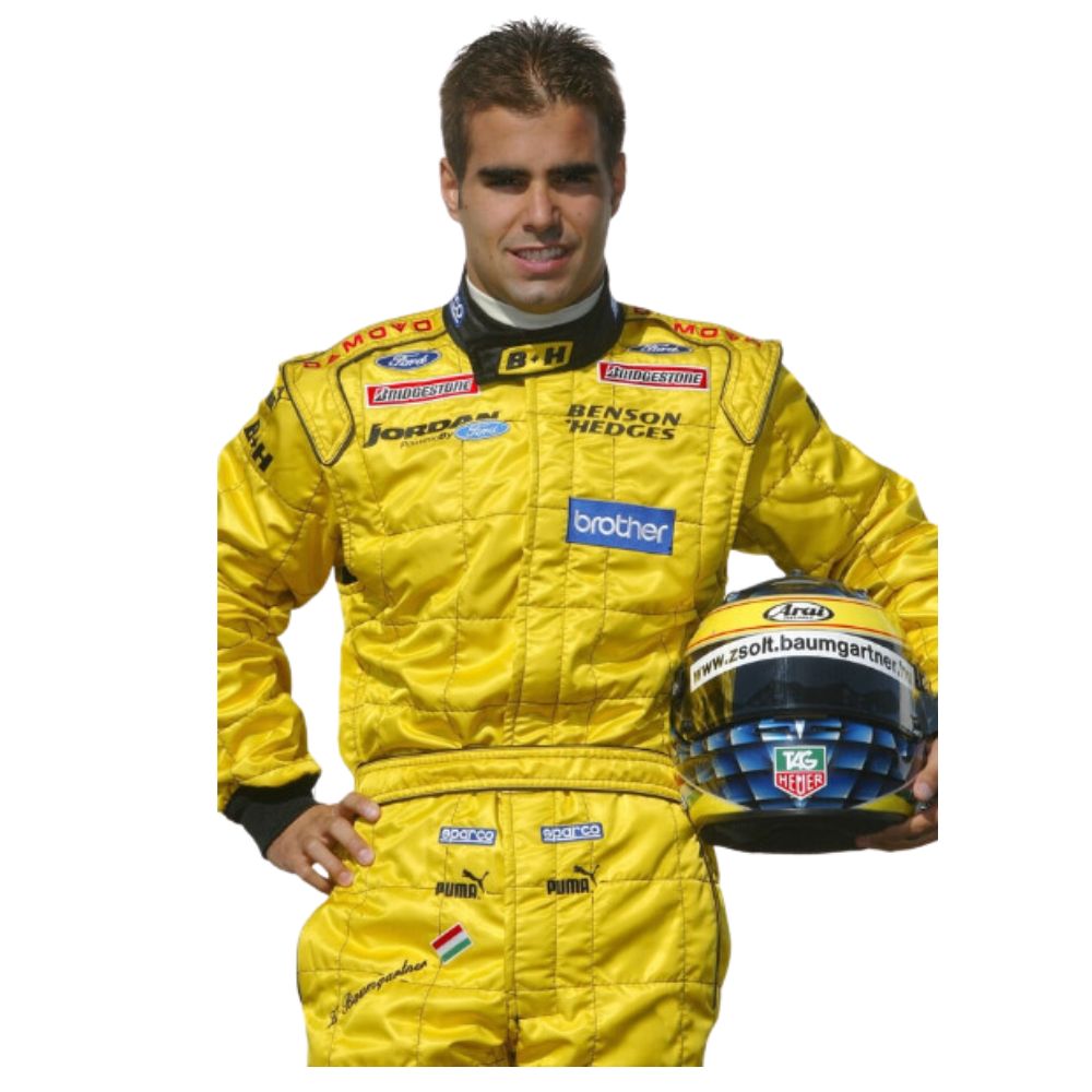 Formel-1-Rennanzug-Replika (Zsolt Baumgartner Jordan Race 2003)