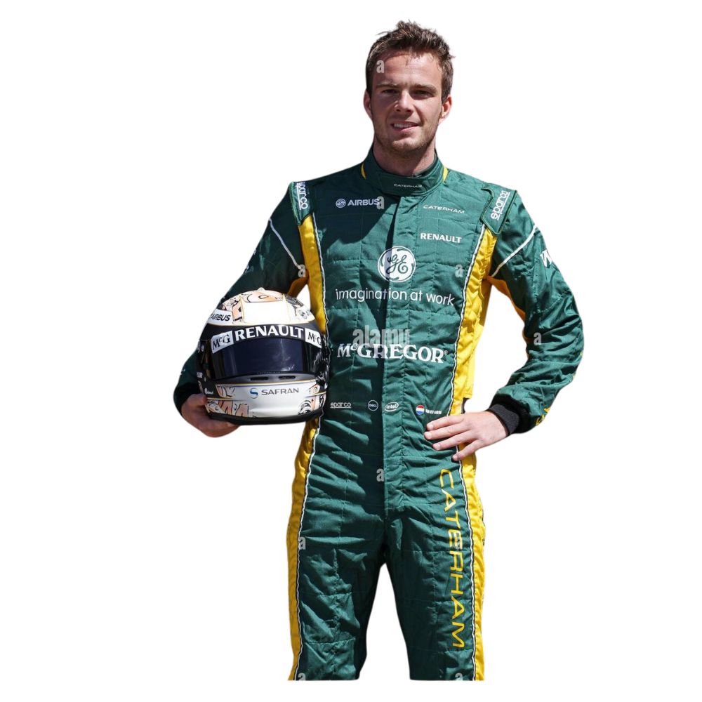 Formel 1 Rennoverall-Replika 2013 (Giedo van der Garde Caterham)