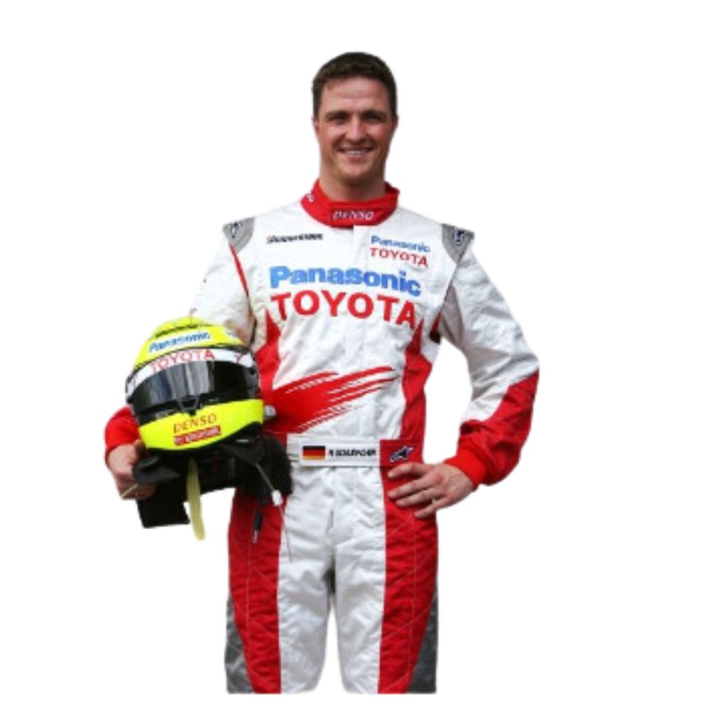 Toyota Gazoo Racing 2007 Formel 1 Rennanzug Replik (Rennanzug Ralf Schumacher)