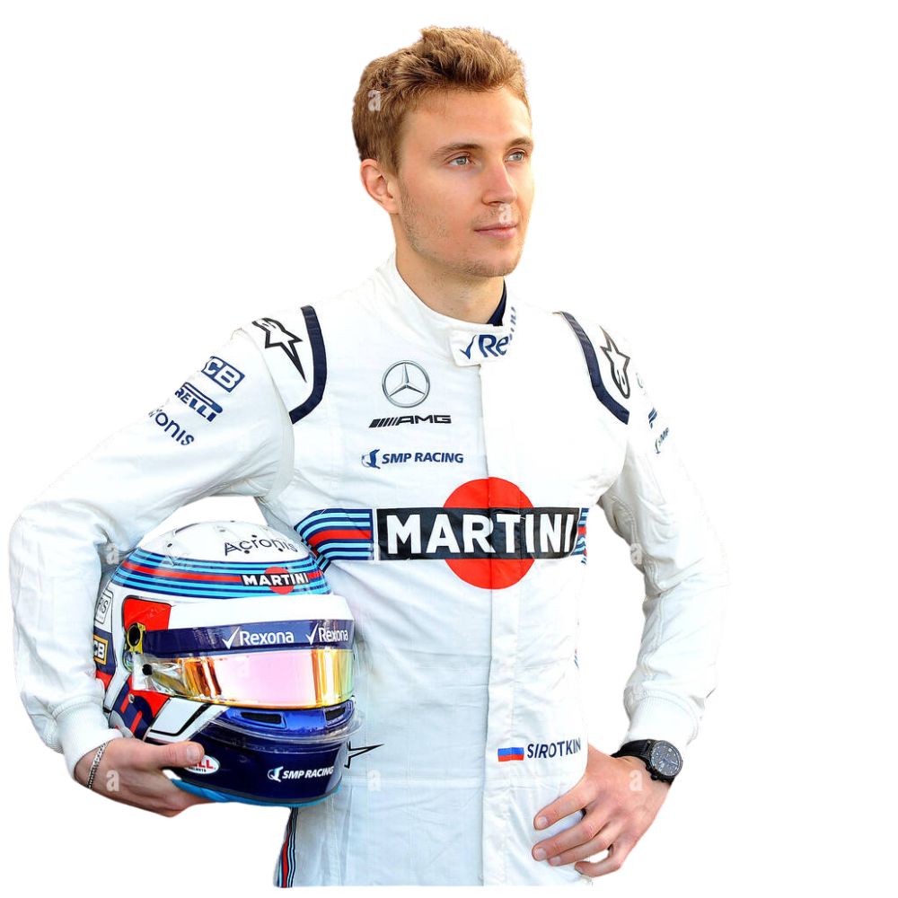 Williams Racing 2018 Formula 1 Racing Suit Replica (Race Sergey Sirotkin)