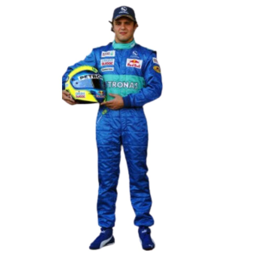 Stake F1 Team Kick Sauber Formel 1 Rennanzug Replik (Felipe Massa Rennen 2004)