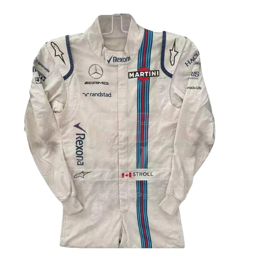 Williams Racing Lance Stroll 2017 Formel 1 Rennanzug Replik (Rennsport)