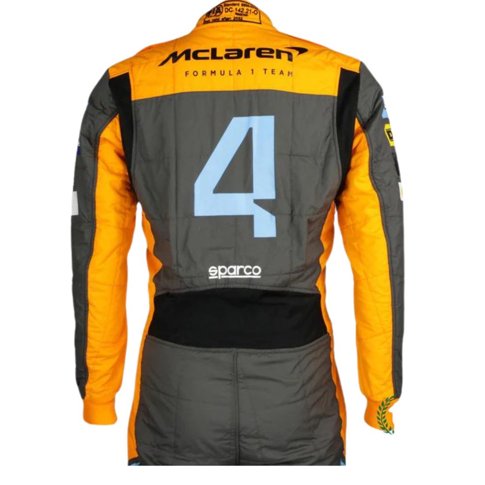 McLaren Formel 1 Team Lando Norris 2022 Formel 1 Rennanzug Replik