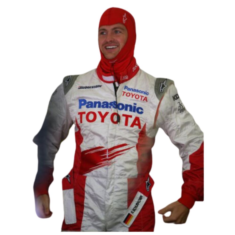 Toyota Gazoo Racing 2007 Formel 1 Rennanzug Replik (Rennanzug Ralf Schumacher)