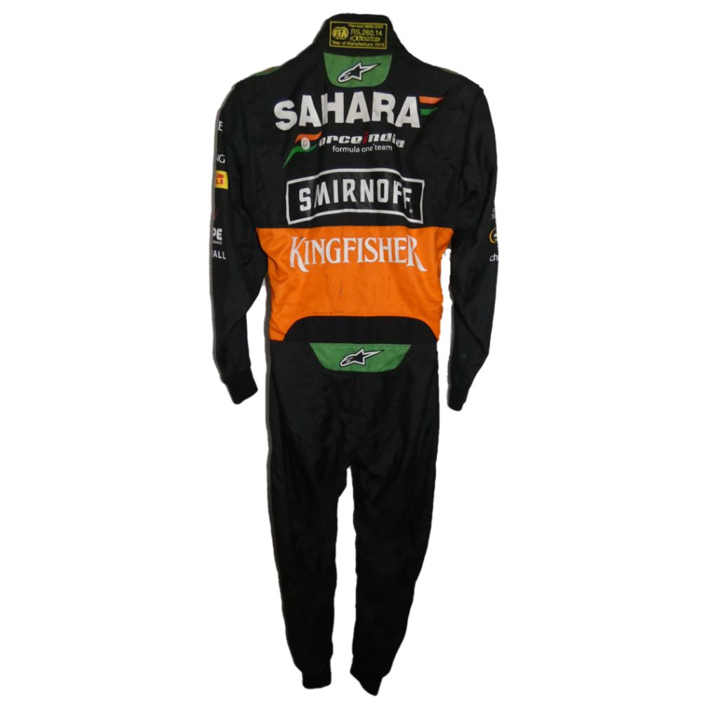 Sergio Perez 2015 Formel 1 Rennanzug Replika (Force India)