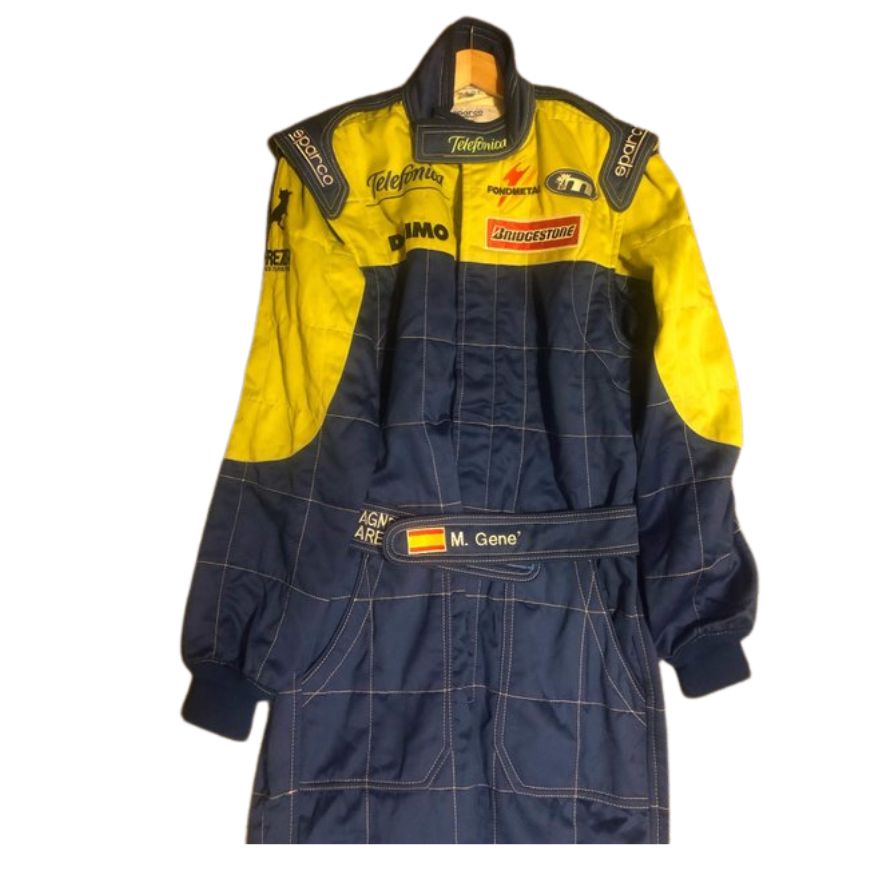Formel 1 Rennoverall Replik (Marc Gené Minardi 2000er Rennen)