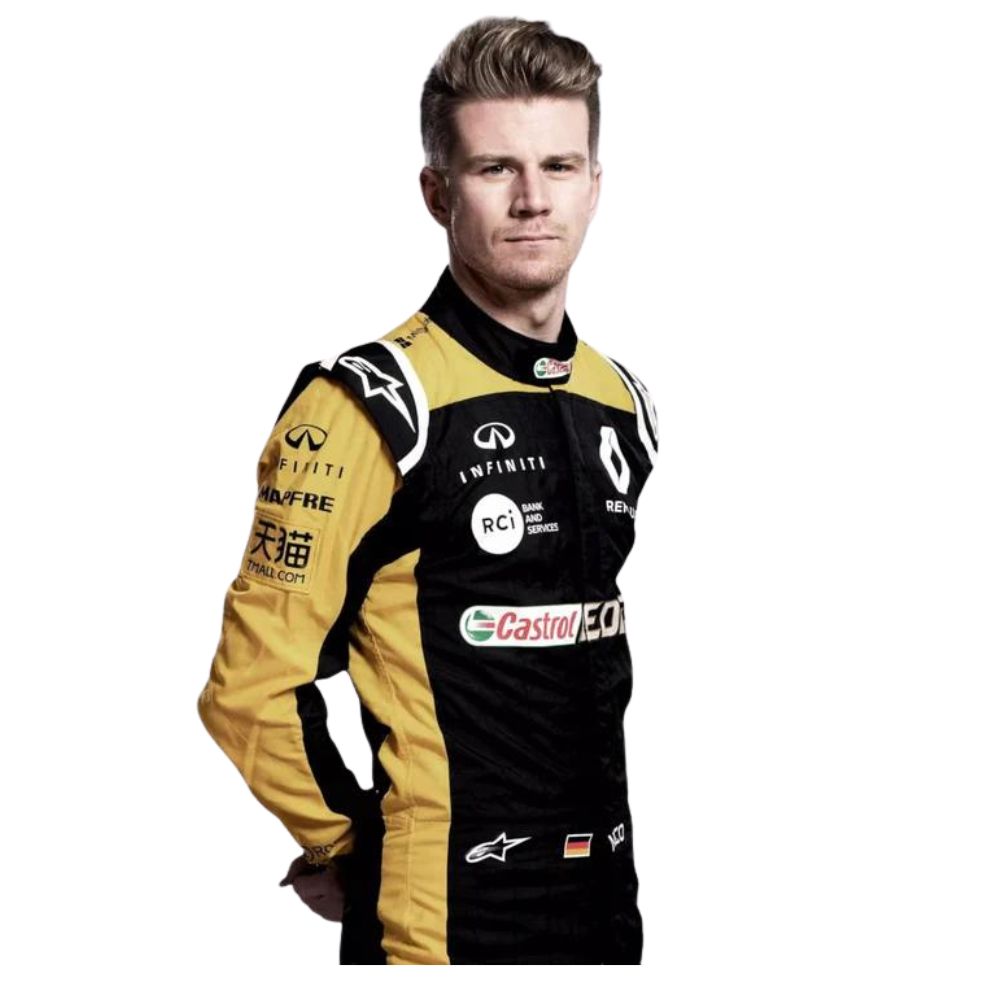Renault F1 Team Nico Hülkenberg 2018 Formel 1 Rennanzug Replik (Rennen Nico Hülkenberg)