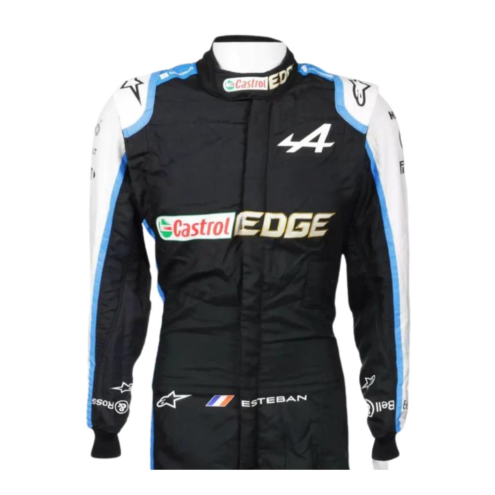 Alpine F1 Team Esteban Ocon 2021 Formel 1 Rennanzug Replik (Rennen)
