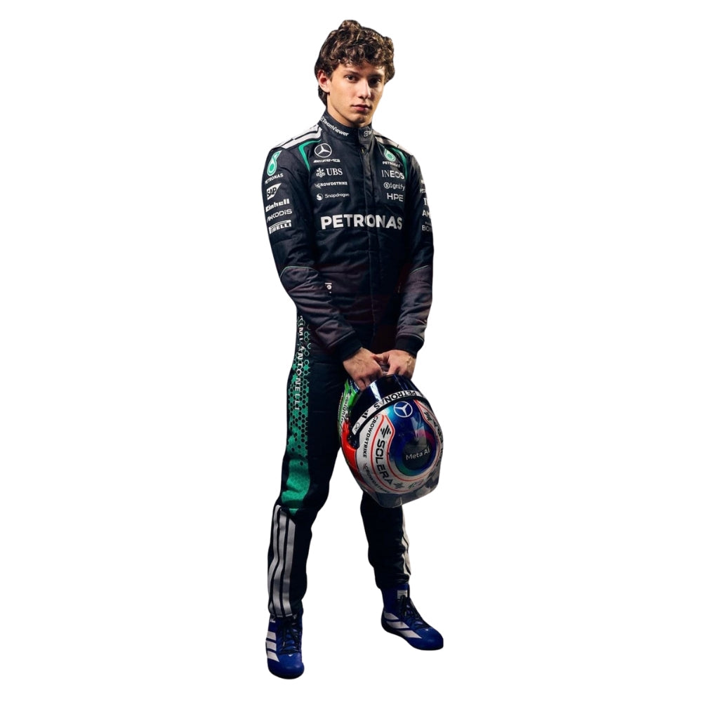 Mercedes-AMG Petronas F1 Team Andrea Kimi Antonelli 2026 Formula 1 Racing Suit Replica (Race)