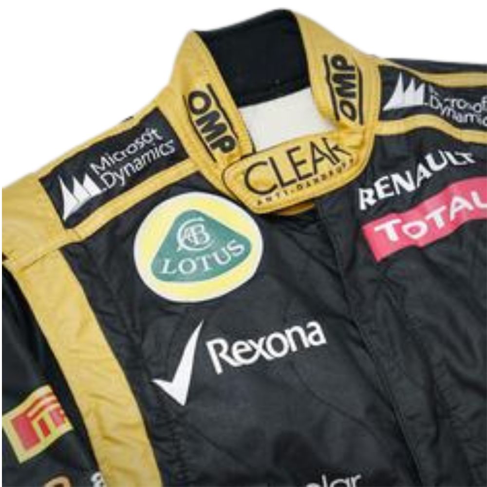 2012 Formel 1 Rennanzug-Replikat (Romain Grosjean Lotus)