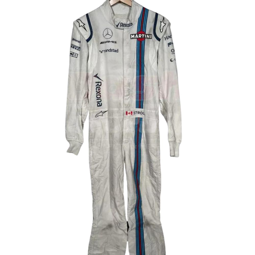 Williams Racing Lance Stroll 2017 Formel 1 Rennanzug Replik (Rennsport)
