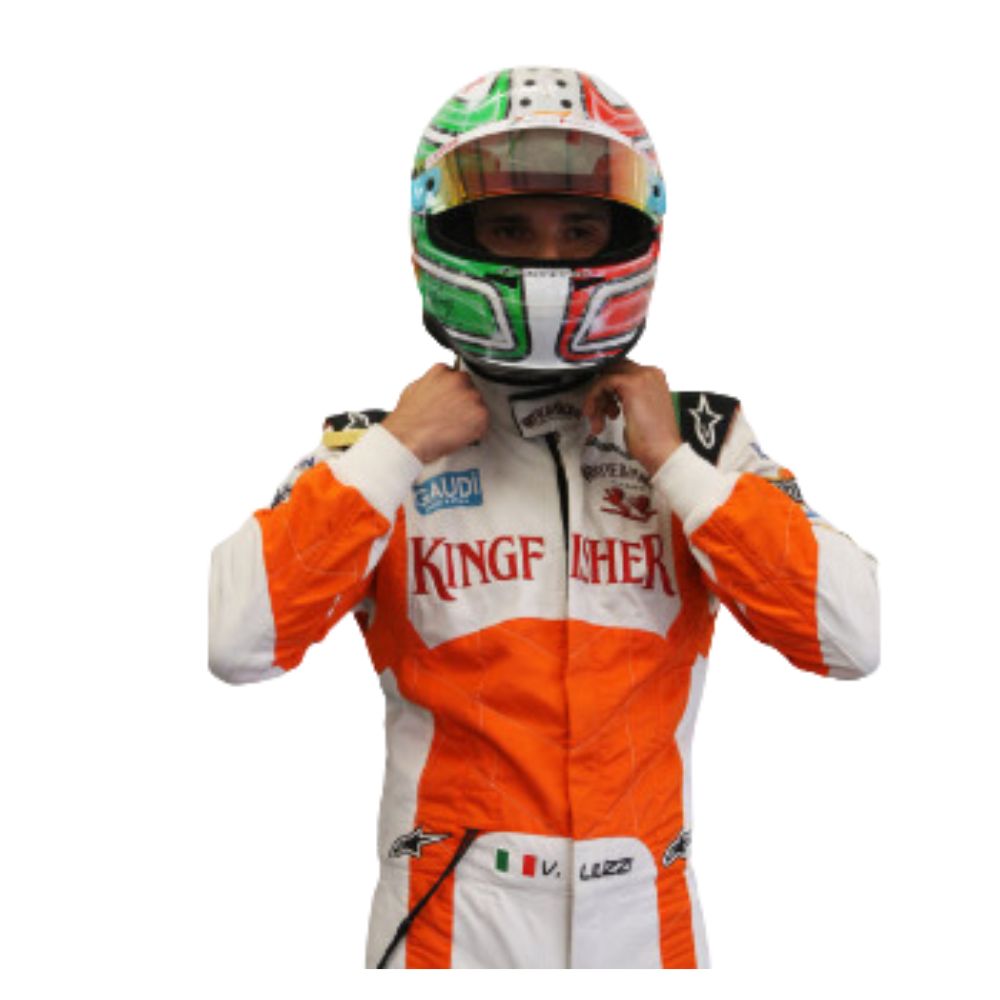 Formel-1-Rennanzug-Replika (Vitantonio Liuzzi Force India Rennen der 2010er)