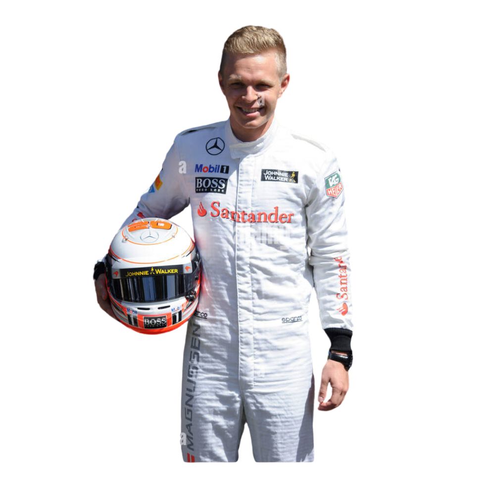 McLaren Formel-1-Team Kevin Magnussen 2014 Formel-1-Rennanzug-Replika