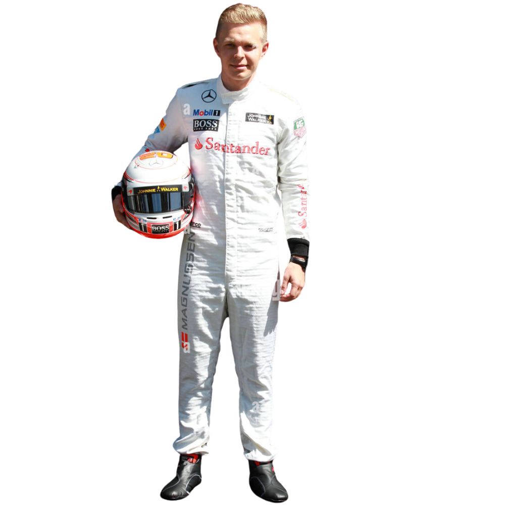 McLaren Formula 1 Team Kevin Magnussen 2014 Formula 1 Racing Suit Replica