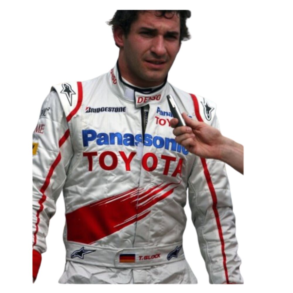 Toyota Gazoo Racing Formel 1 Rennanzug-Replika (: Timo Glock Rennen 2008er)