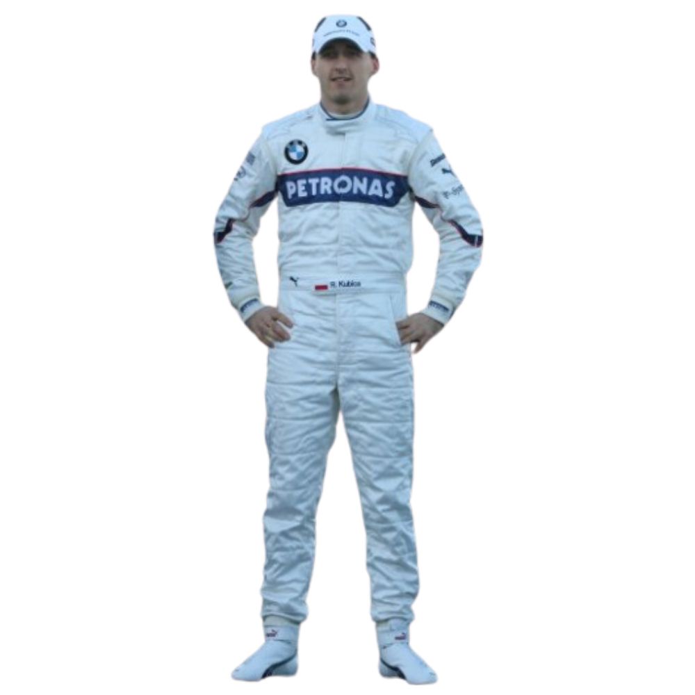 Stake F1 Team Kick Sauber Formula 1 Racing Suit Replica (Robert Kubica BMW 2009s Race)