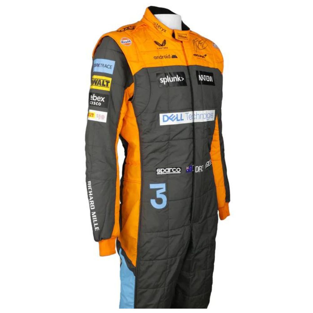 McLaren Formel-1-Team Daniel Ricciardo Formel-1-Rennanzug Replik 2022