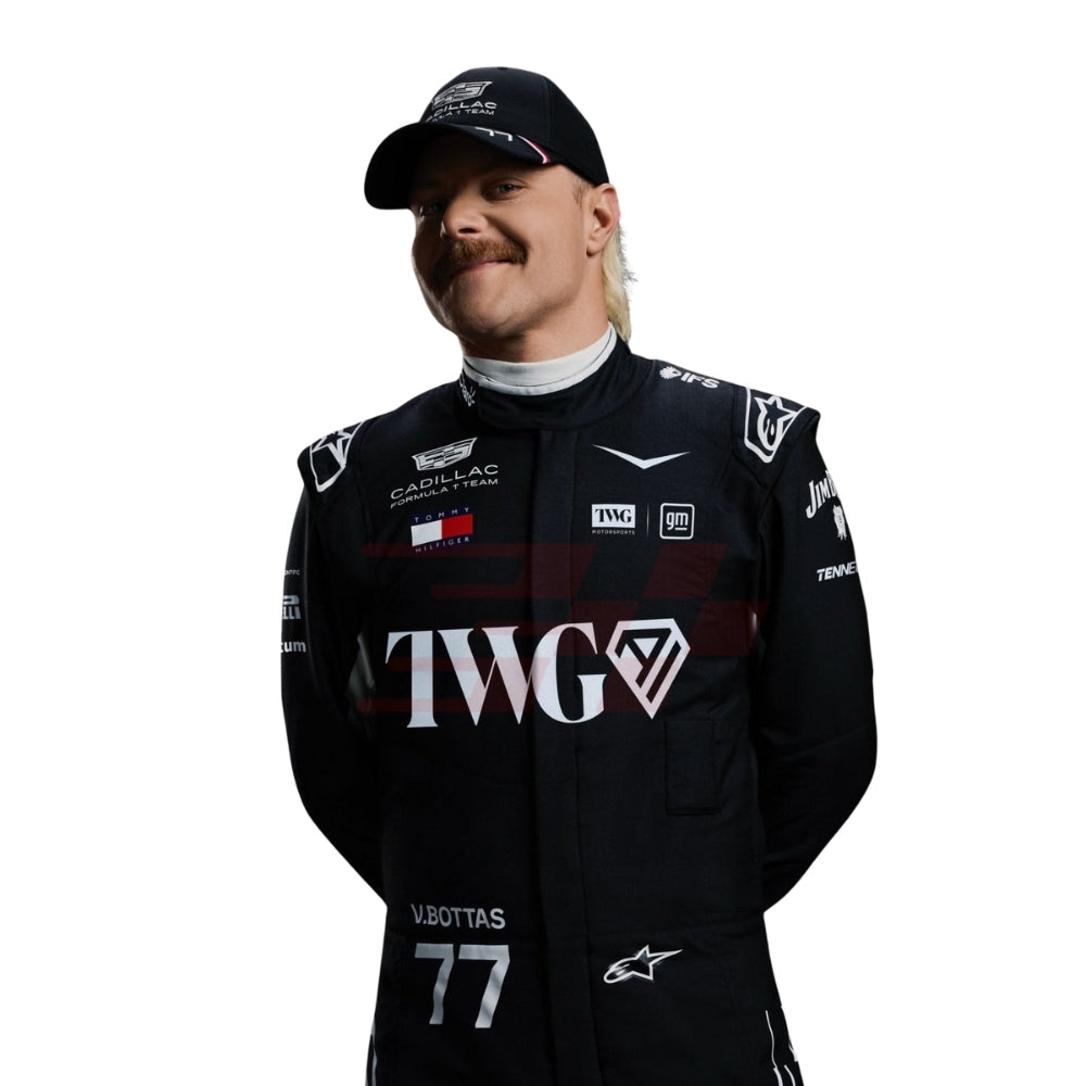 Cadillac F1 Team Valtteri Bottas 2026 Formel-1-Rennanzug Replika (Rennen)