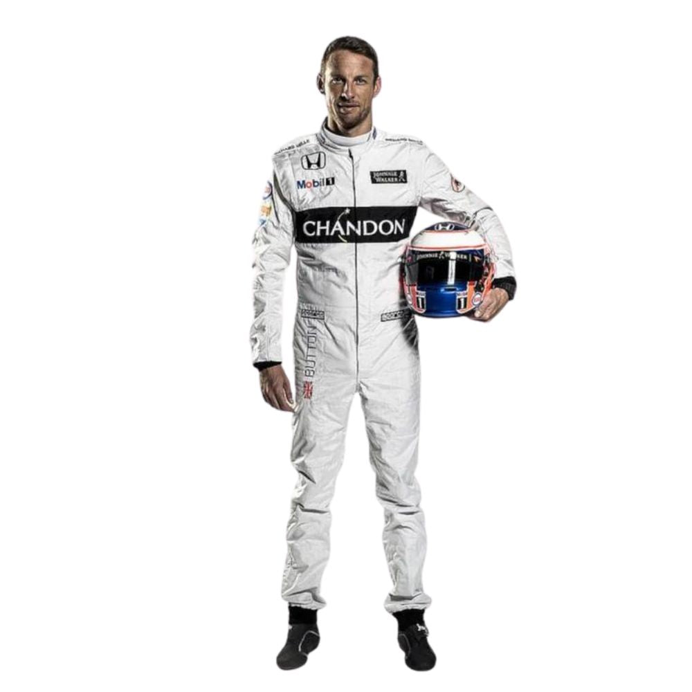 McLaren Formel 1 Team 2016 Formel 1 Rennanzug Replik (Formel 1 Jenson Button)