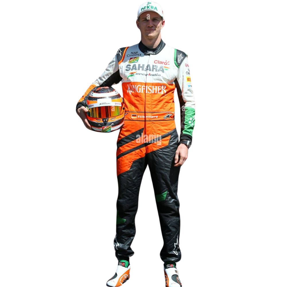 Nico Hülkenberg 2014 Formel 1 Rennanzug Replik (Nico Hülkenberg Force India)
