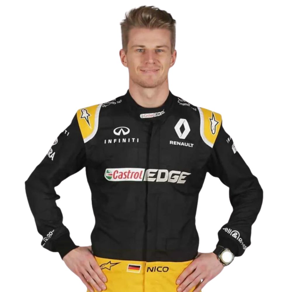 Renault F1 Team Nico Hülkenberg 2017 Formel 1 Rennanzug Replika (Nico Hülkenberg)