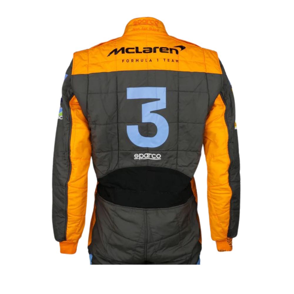 McLaren Formel-1-Team Daniel Ricciardo Formel-1-Rennanzug Replik 2022