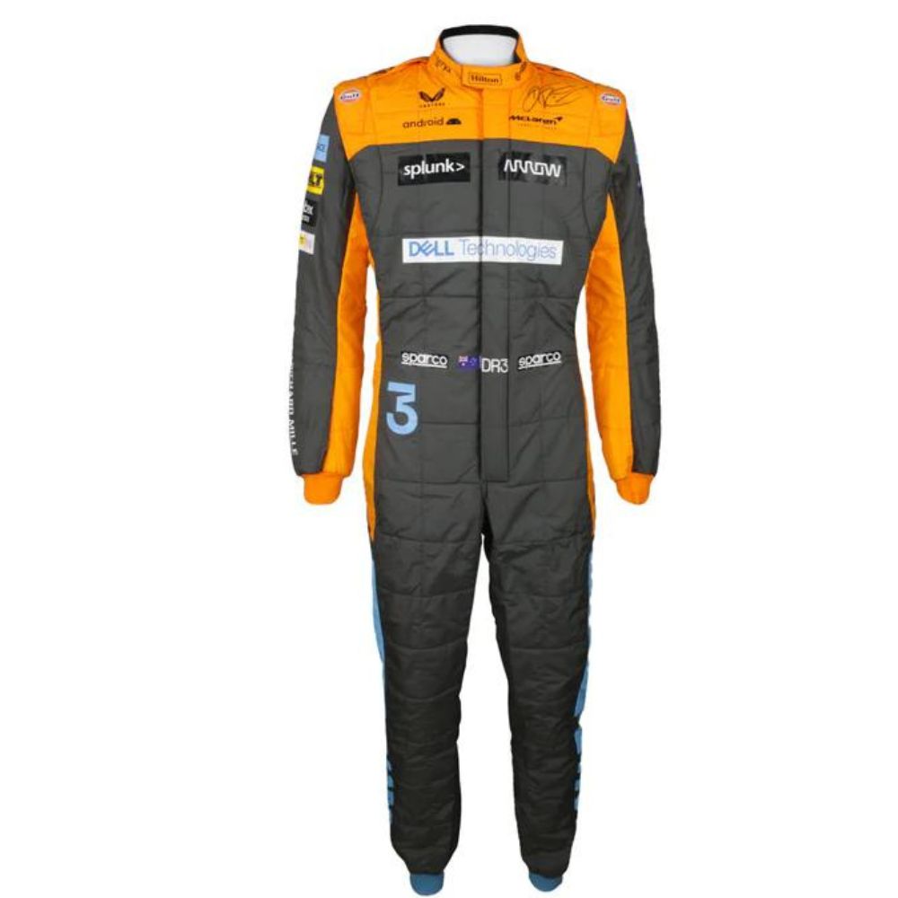 McLaren Formel-1-Team Daniel Ricciardo Formel-1-Rennanzug Replik 2022