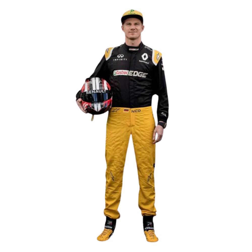 Renault F1 Team Nico Hülkenberg 2017 Formel 1 Rennanzug Replika (Nico Hülkenberg)