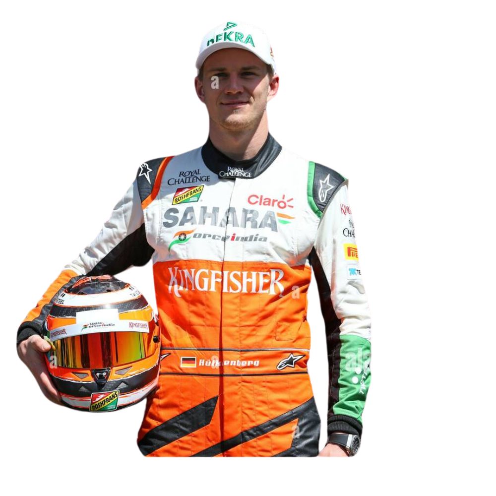 Nico Hülkenberg 2014 Formel 1 Rennanzug Replik (Nico Hülkenberg Force India)
